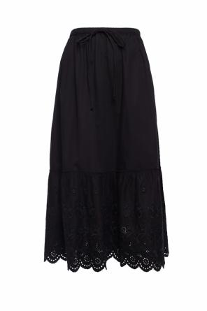 Embroidered flared skirt, zdjęcie 1 Embroidered flared skirt od McQ Alexander McQueen